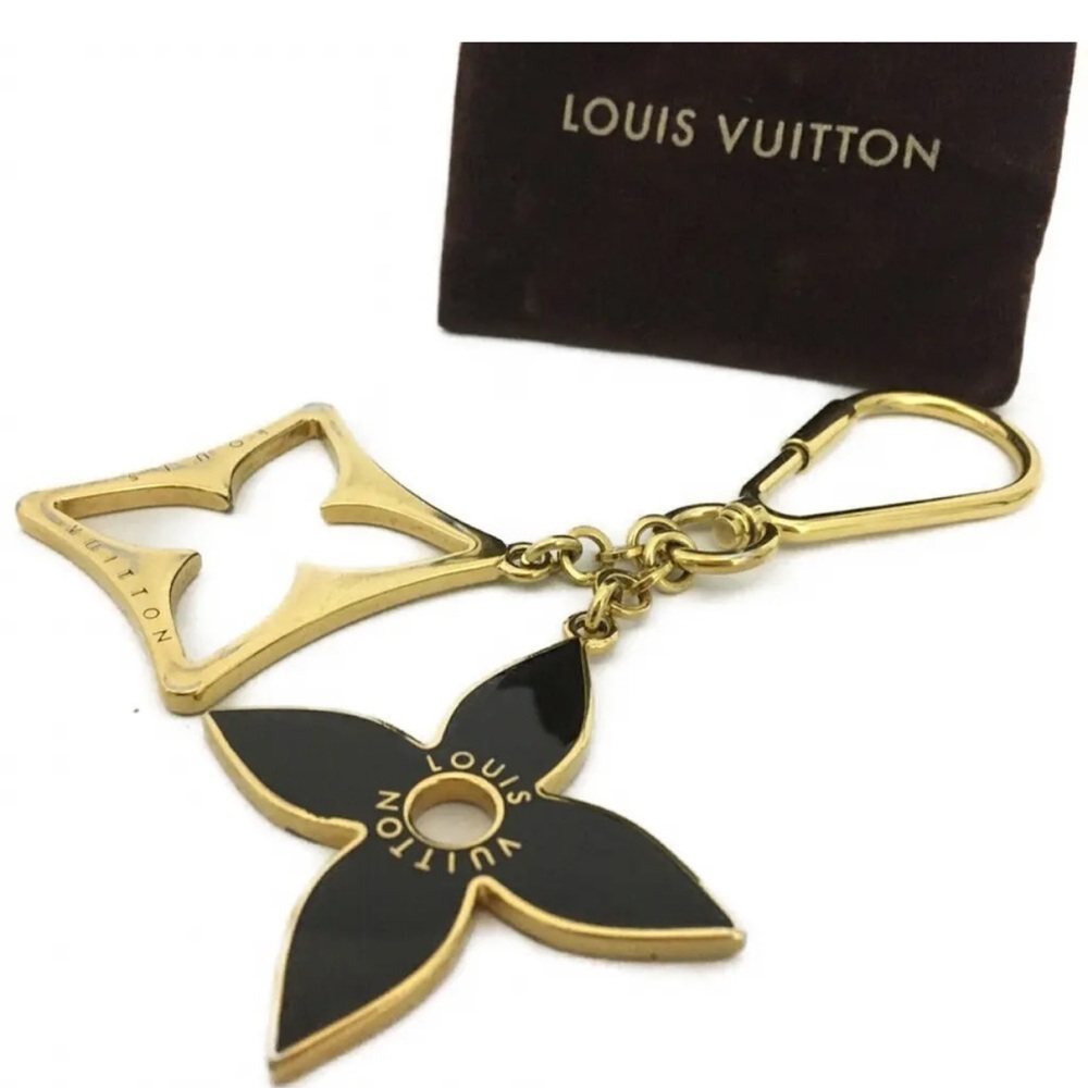 Louis Vuitton Floral Puzzle Key Holder/Bag Charm